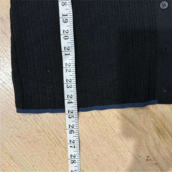 Theory Slim black Cardigan in Crepe Knit NWT - Picture 6 of 6